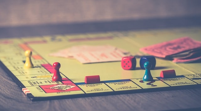 plateau de jeu monopoly