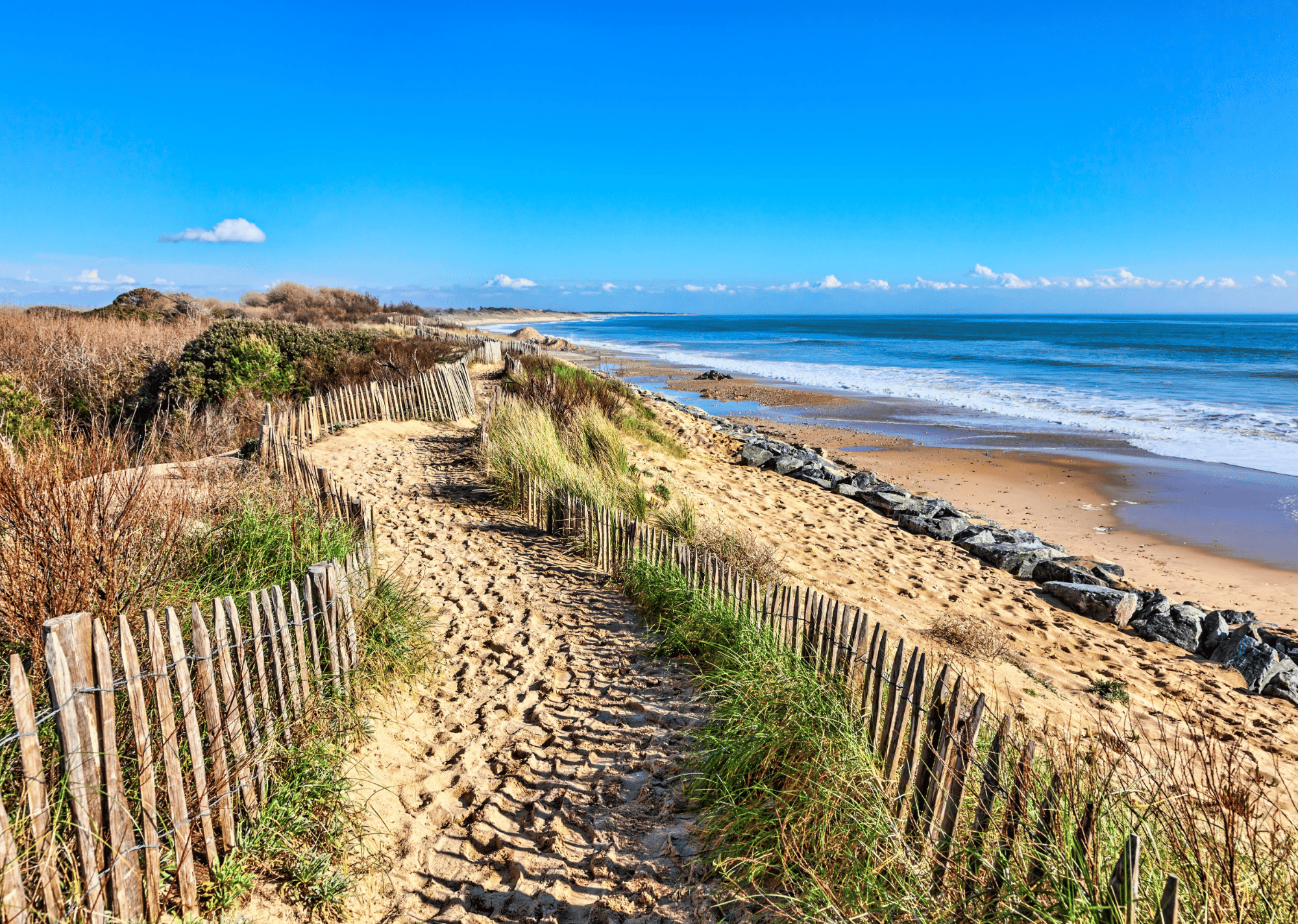 plage des dunes brem-sur-mer