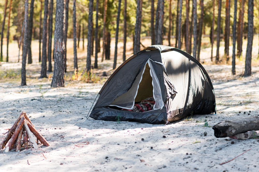 camping météo froide